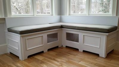 Window bench seat.