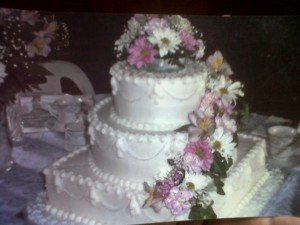 An Amish wedding cake.