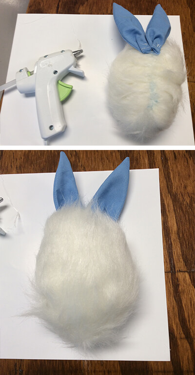 Attaching Bunny Ears to Cottontails