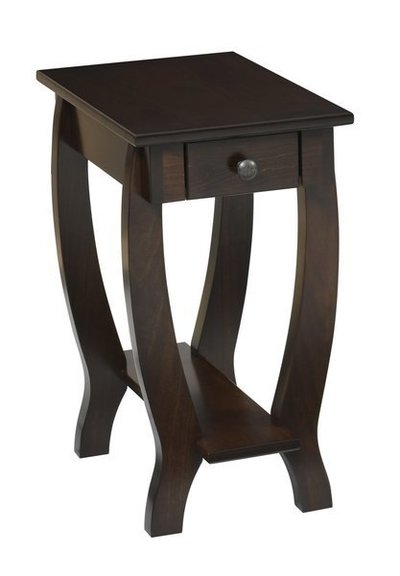 Amish Fairport Chairside Table
