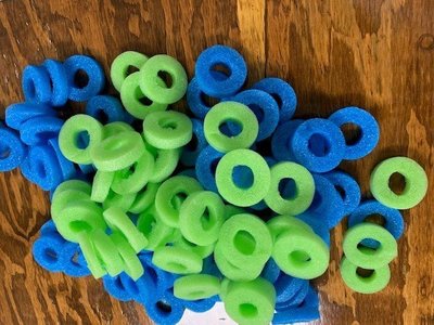 DIY Pool Noodle Garland