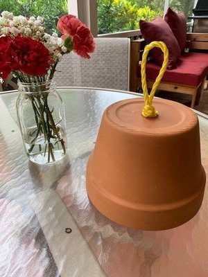 DIY Terracotta Cloche