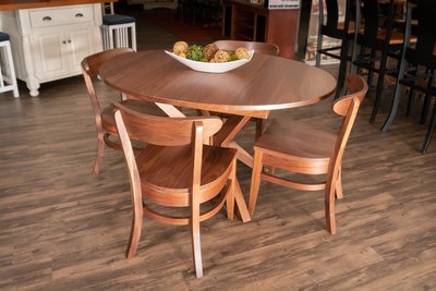 Quick Ship Vadsco Walnut Dining Table