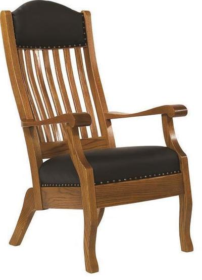 Amish King Mission Accent Chair