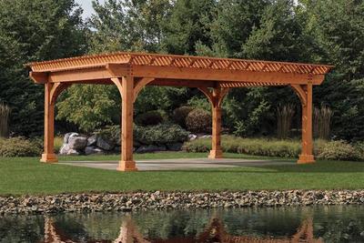 Amish Kingston Cedar Pergola Kit