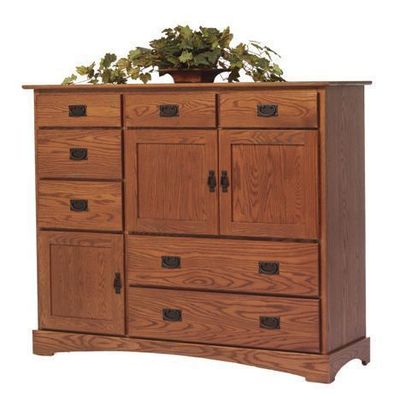 Amish Old English Mission Grand Mule Chest