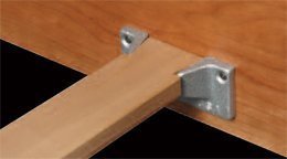 Dovetailed bed slat.