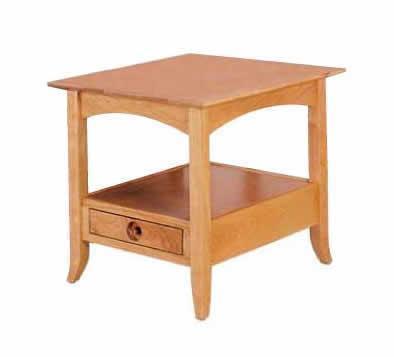 Amish Geneva Open End Table