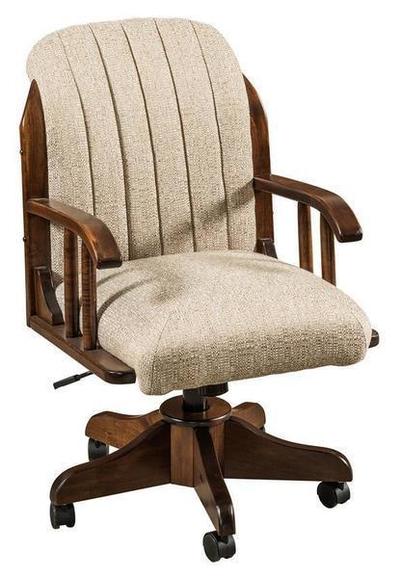 Amish Delray Upholstered Desk Chair