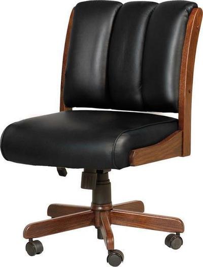 Amish Midland Desk Chair with Gas Lift