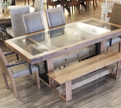 Looking Glass Reclaimed Barnwood Table