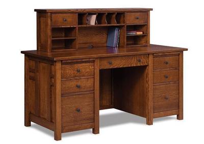 Amish Kascade Desk with Topper