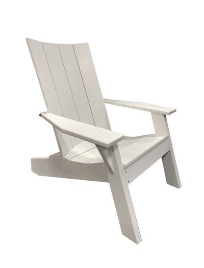 Amish Contemporary Joya Poly Composite Adirondack Chair with Optional Matching Ottoman