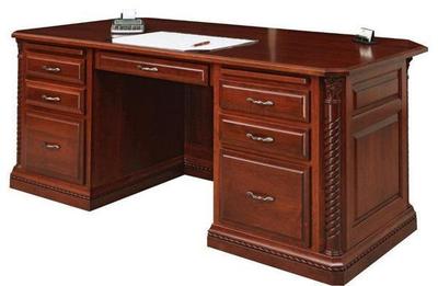Amish Lexington 72" Executive Desk