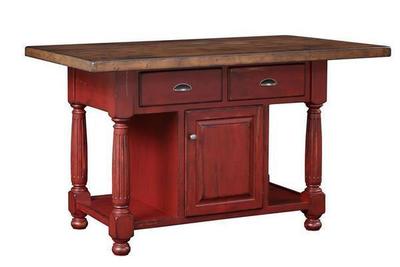 Amish French Country Kitchen Island