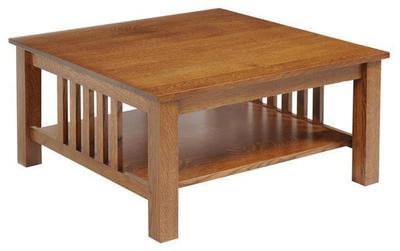 Amish Mount Hope Mission Square Coffee Table