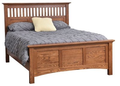 Amish Haleigh Mission Slat Bed