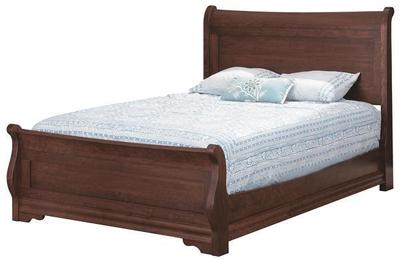Amish Luxembourg Sleigh Bed