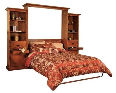 Amish Vertical Wall Bed