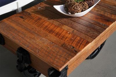 Urban Railroad Cart Coffee Table