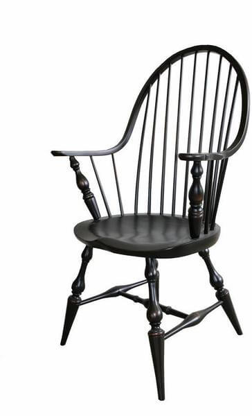 Amish Windsor Continuous Bow Chair