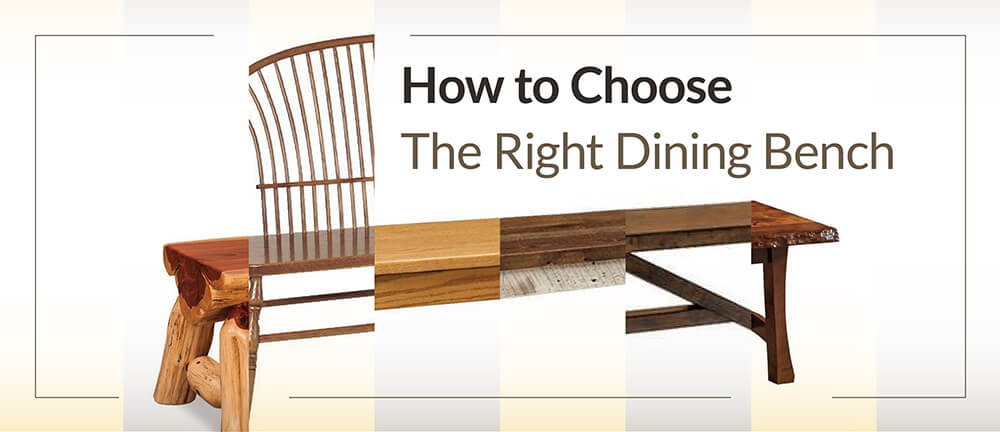 How To Choose The Right Dining Bench, Dining Room Bench Size