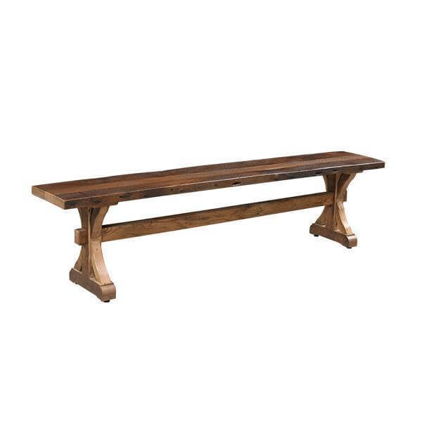 Bristol Reclaimed Barnwood Dining Bench