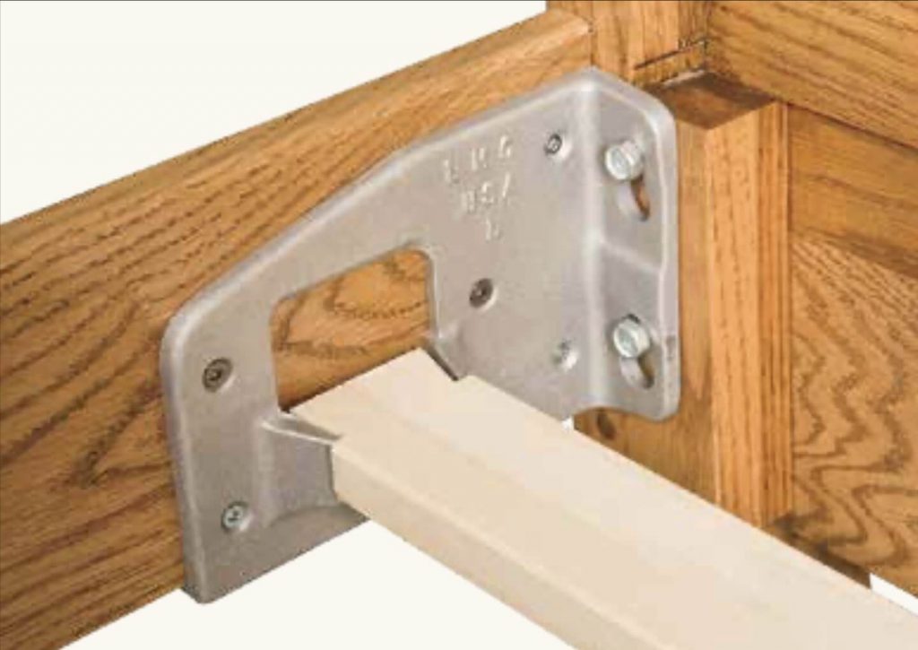 Bed slat dovetailed