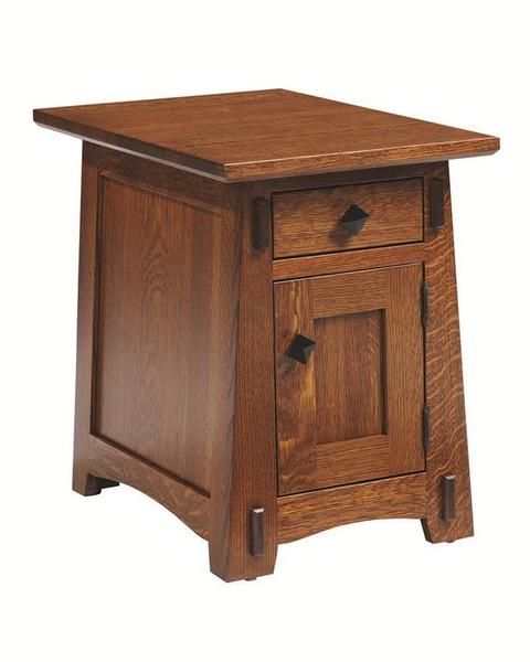 Amish Goshen Chairside Shaker Table