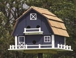 Amish Barn Style Martin Bird House with 12 Compartments