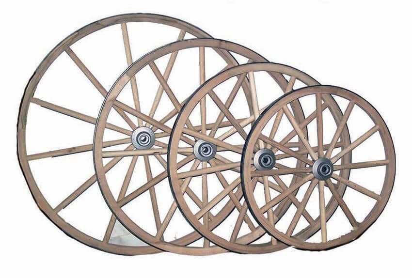 Amish Crafts Ornamental Hickory Wheel