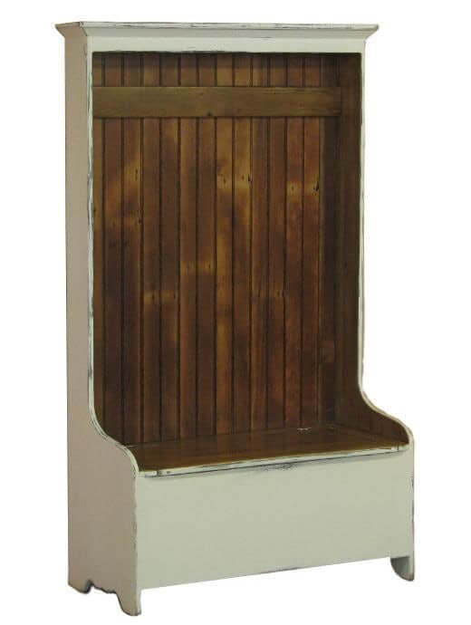 Amish Reclaimed Barnwood Entryway Hall Tree