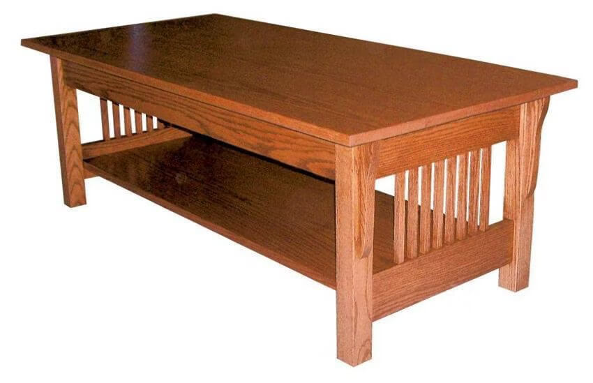 Amish Prairie Mission Rectangular Coffee Table