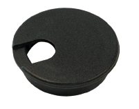 Black plastic grommet