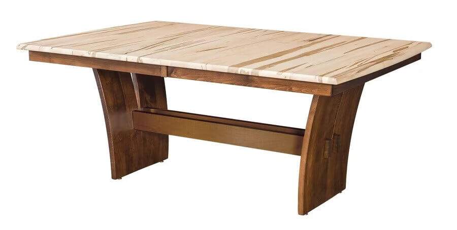 Amish Delphi Trestle Dining Room Table
