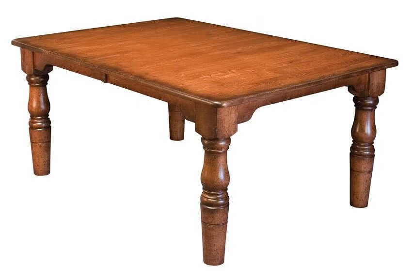 Amish Handcrafted French Country Farmhouse Dining Table