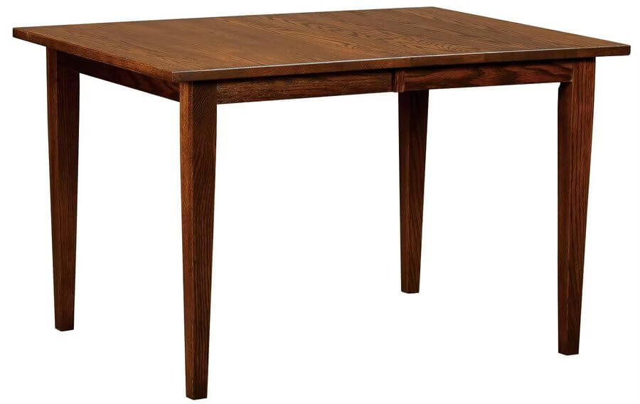 Amish Tampa leg Extension Dining Table Quick Ship