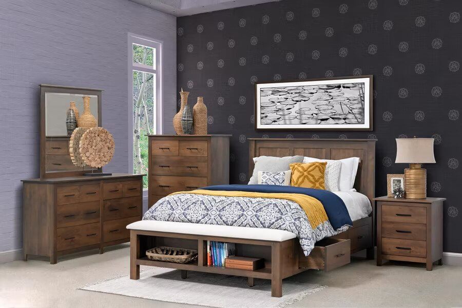 Amish Williamsport Customizable Bedroom Set