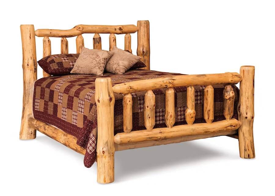 Amish Log Bed Quick Ship