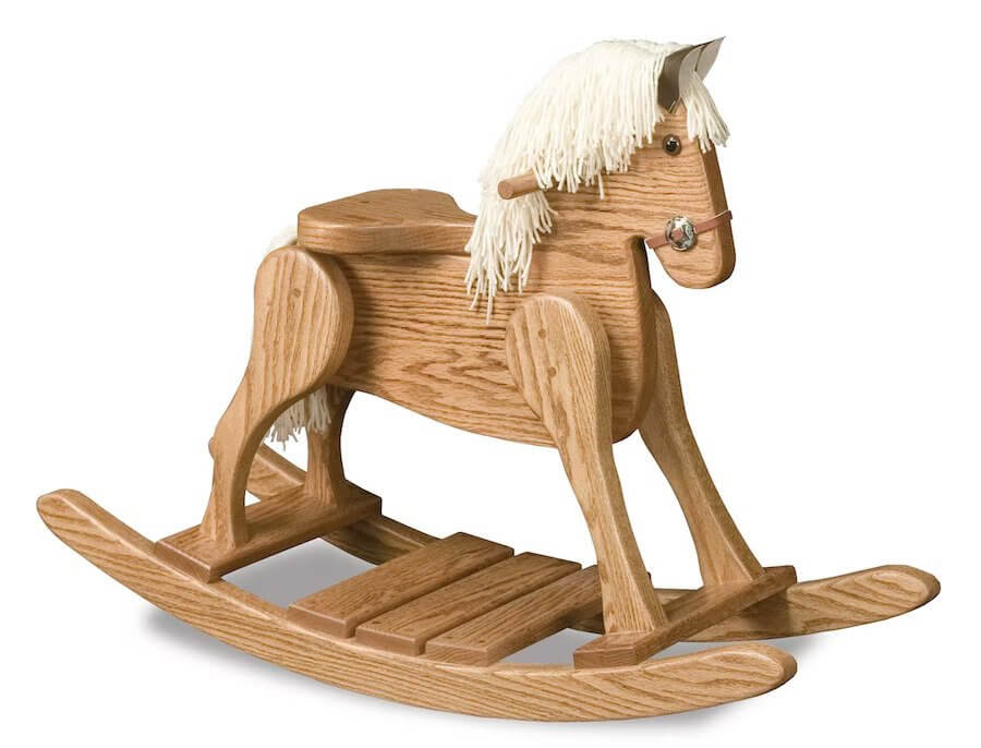 Deluxe Amish Rocking Horse