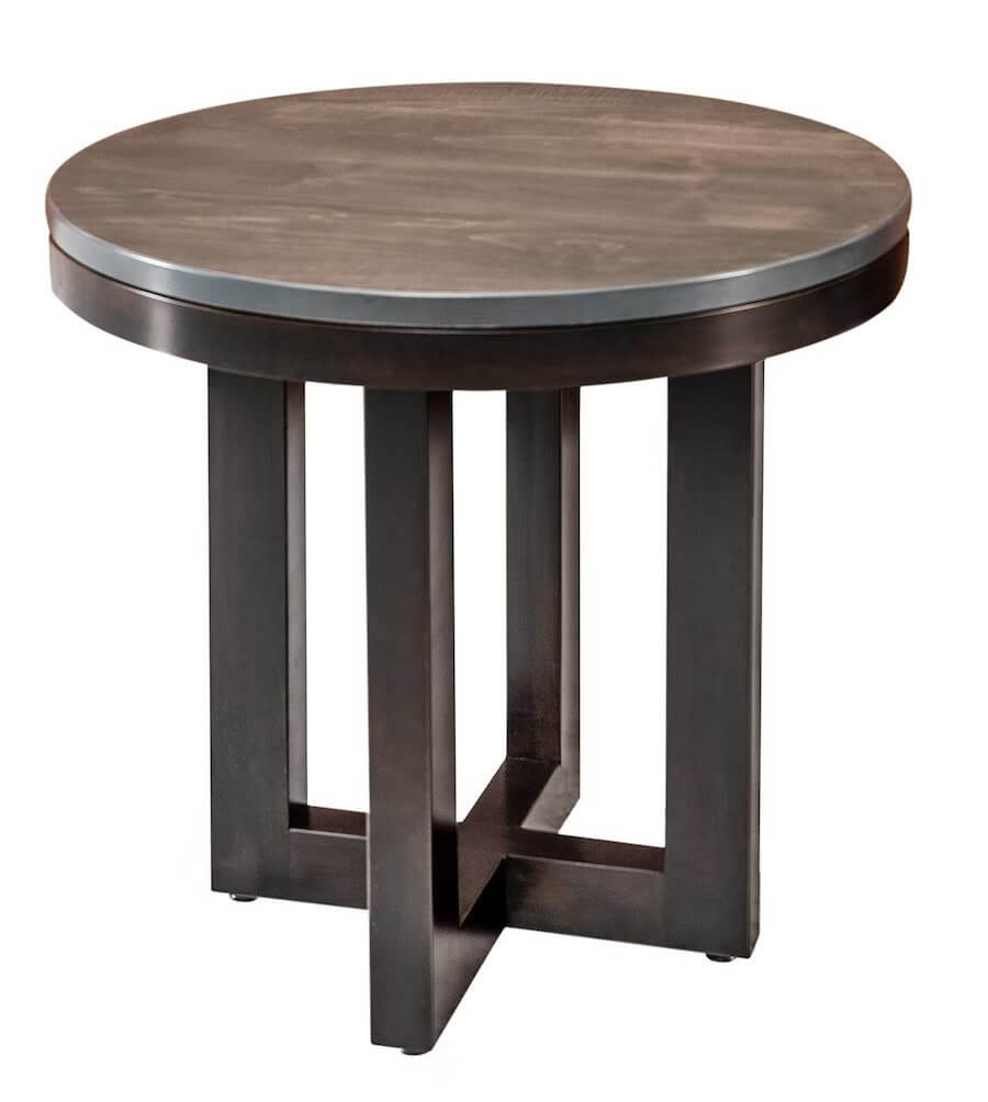 Amish Xcell Round End Table