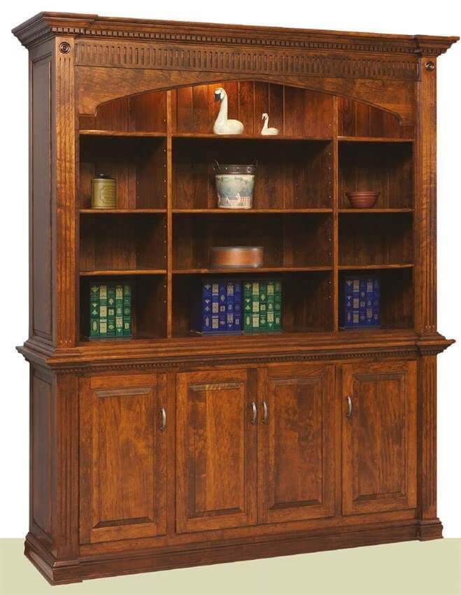 Crescent Moon Executive Bookcase