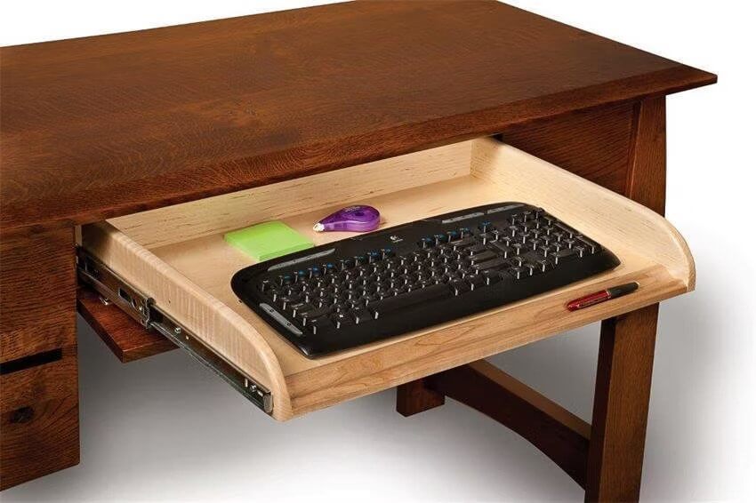 Keyboard drawer insert