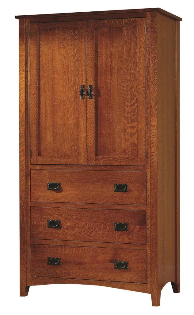 Amish Mission Antique Armoire