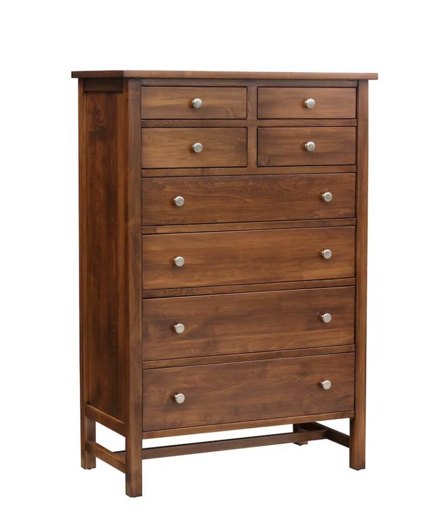Amish Modern Shaker Chest of Drawers