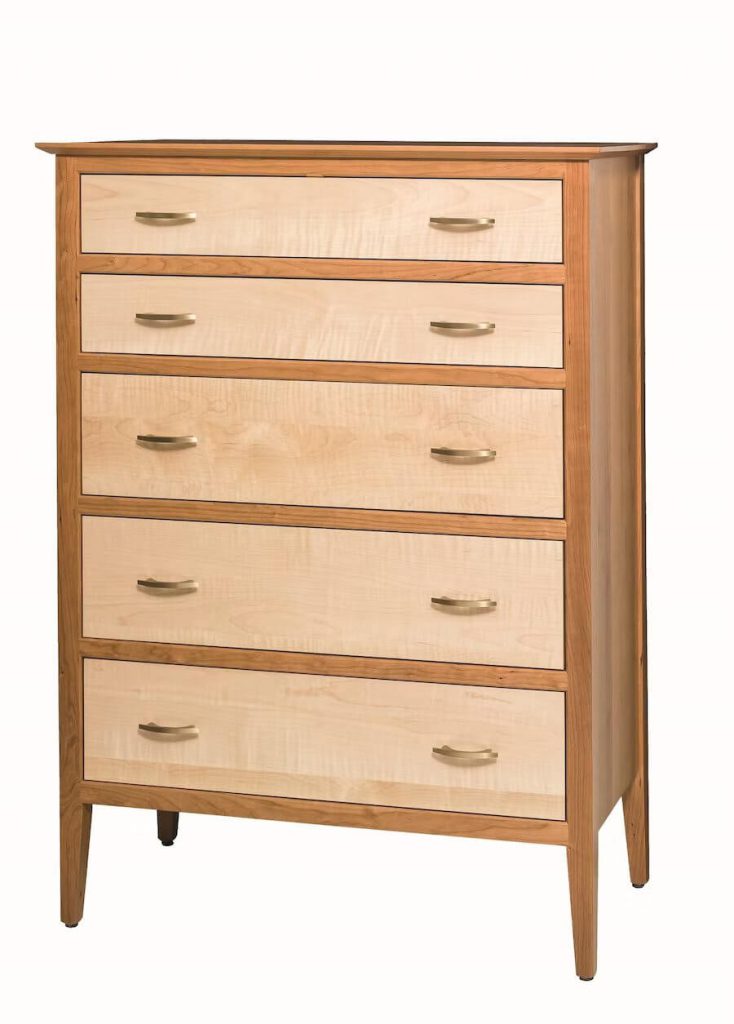 Amish Waterford Five Drawer Chest