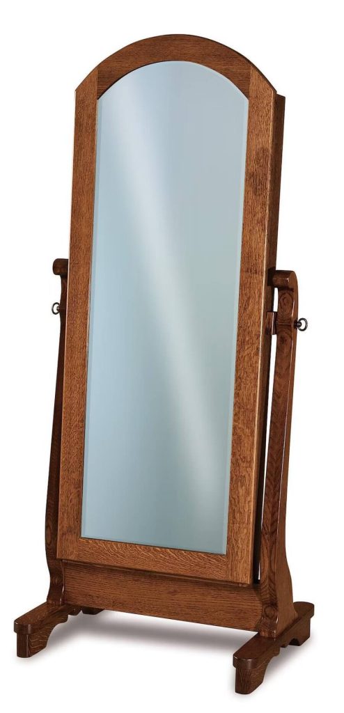 Amish Edna Sleigh Beveled Mirror