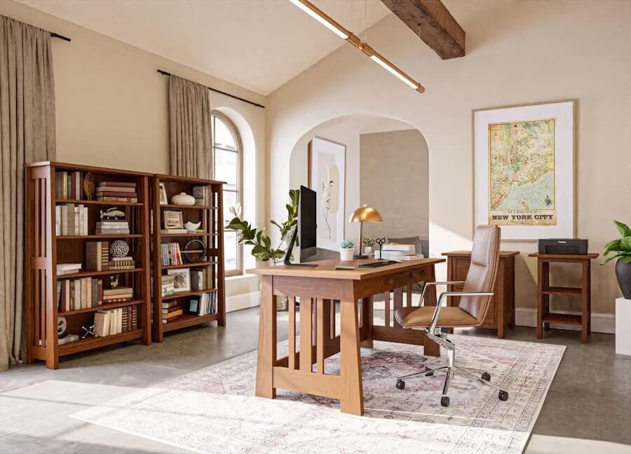 Meridian Home Office Furniture Set