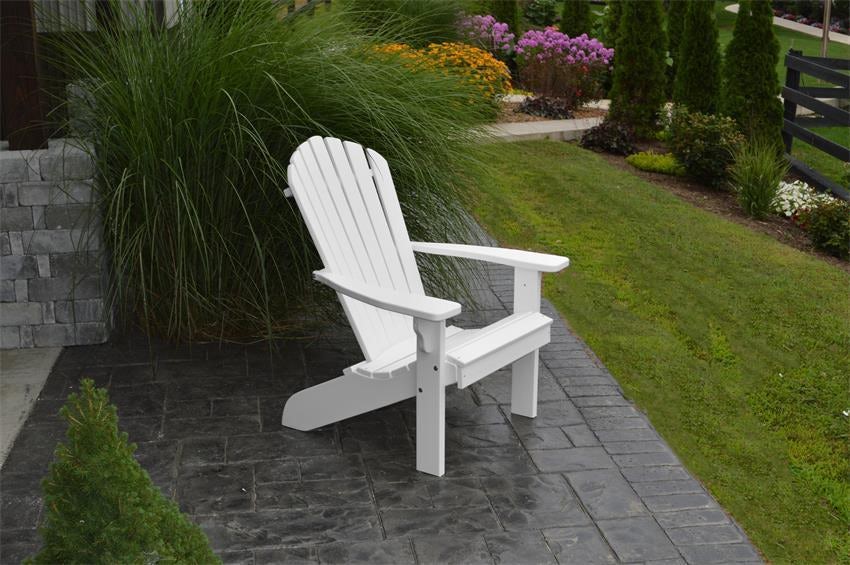 white adirondack chair