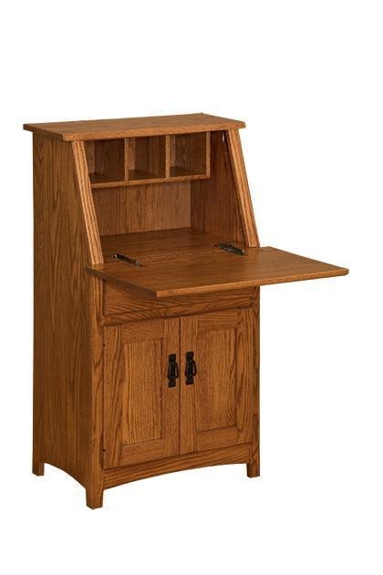 Amish Mission Secretary Desk